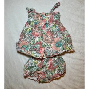 Baby Girl Floral Dress Haute Hippie size 3-6 Months